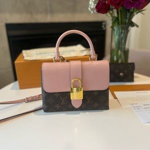 Authentic LV Locky BB Monogram/Rose Pink